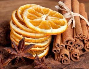orange and cinnamon